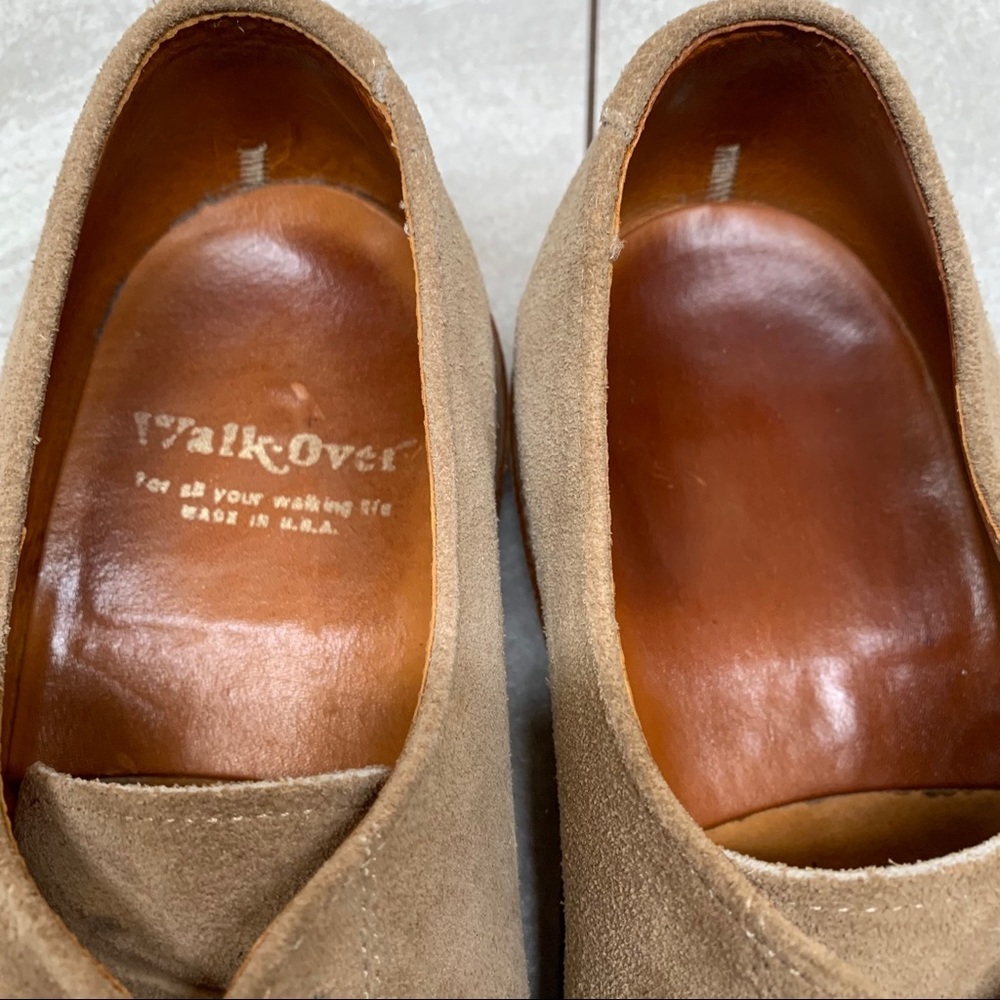 Walk-Over Sand Suede Brick Sole men shoes 9.5 - Picture 10 of 13